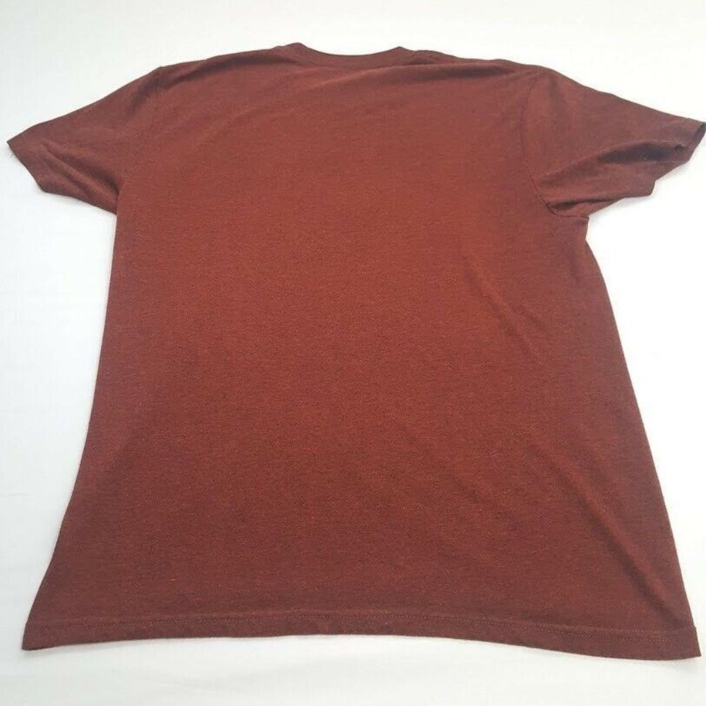 US Jeans Co Los Angeles Surf City Jack Daniels Label Parody Tee T-Shirt Red Size - Picture 6 of 8